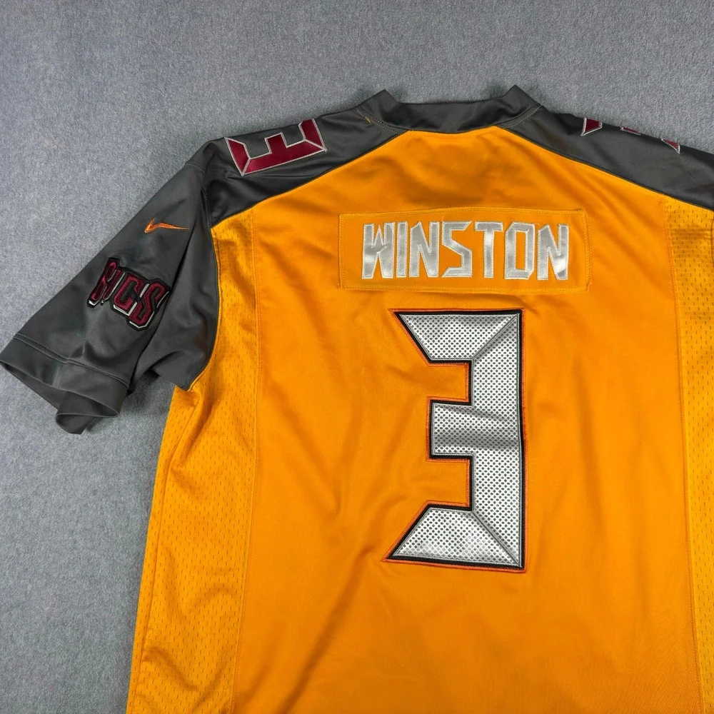Nike Tampa Bay Buccaneers Jameis Winston #3 Jersey Men's XL NFL On Field